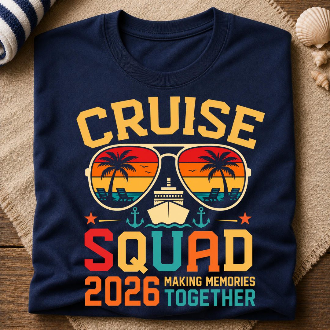 Cruise Squad 2026 T-Shirt