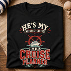 Emergency Contact Cruise Planner T-Shirt