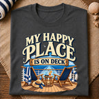 Happy Place On Deck T-Shirt