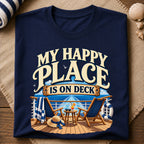 Happy Place On Deck T-Shirt