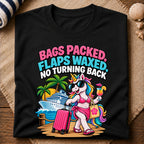 Bags Packed Flaps Waxed T-Shirt
