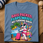 Bags Packed Flaps Waxed T-Shirt