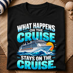 What Happens On Cruise T-Shirt