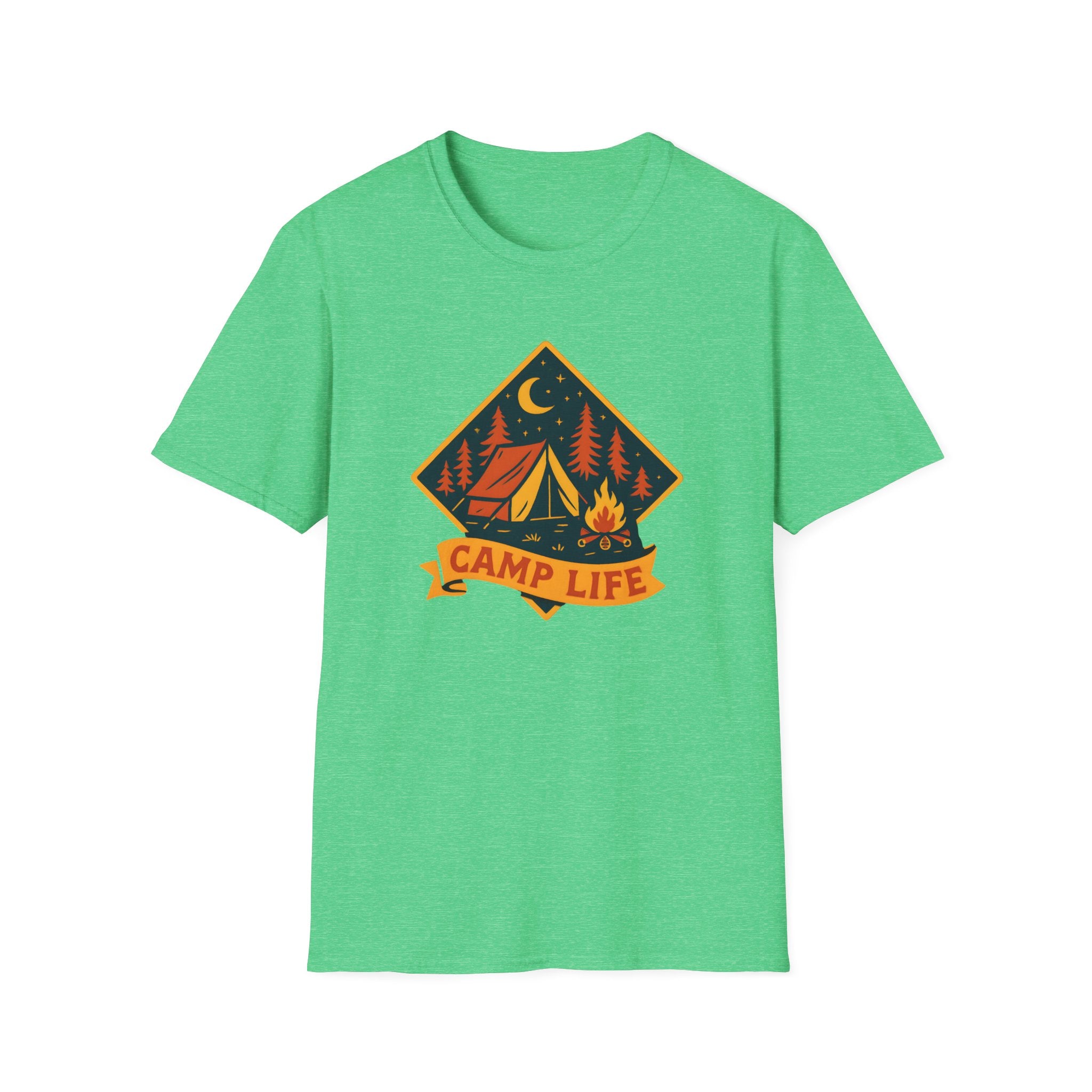 Camping Night Campfire T-Shirt