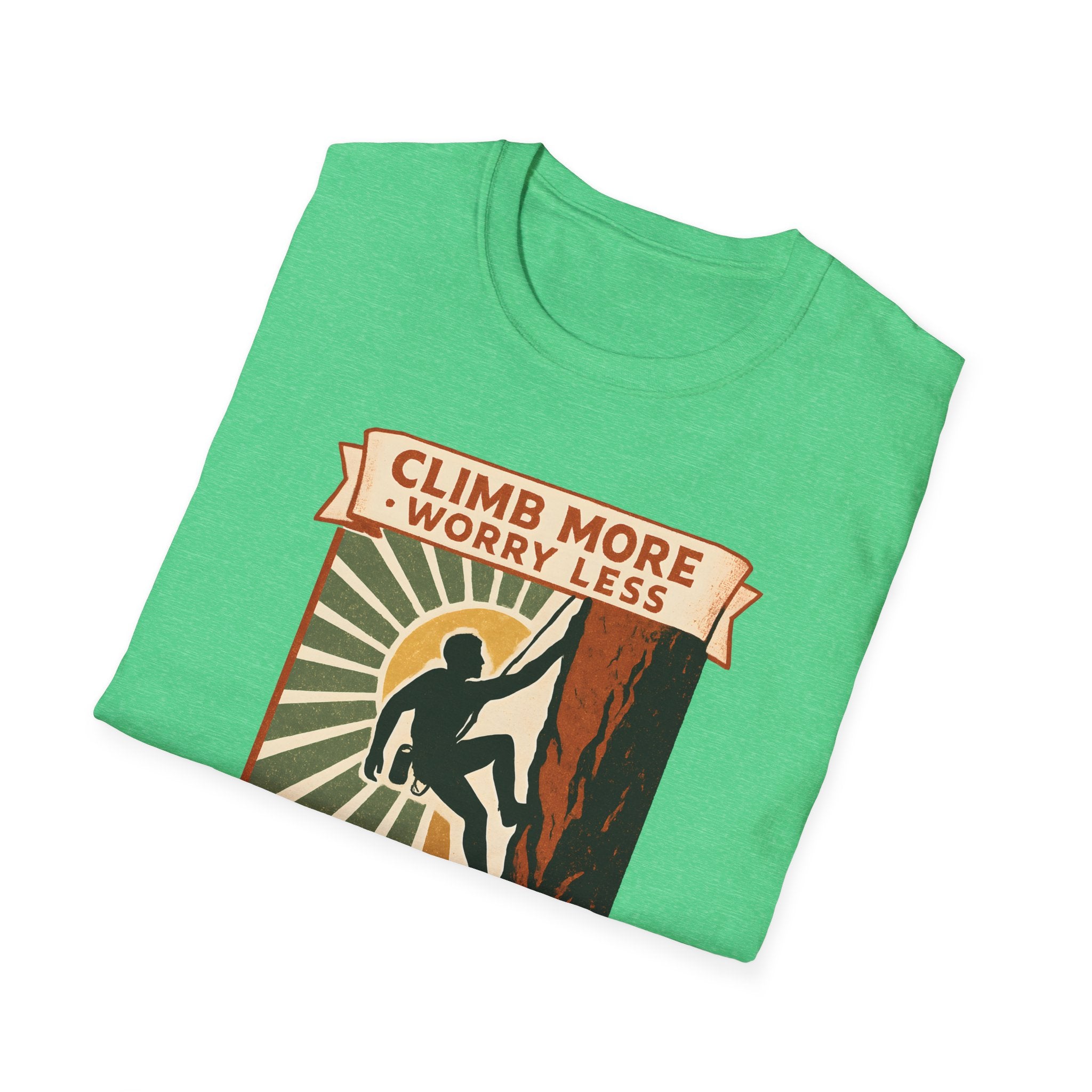 Climb More Worry Less T-Shirt