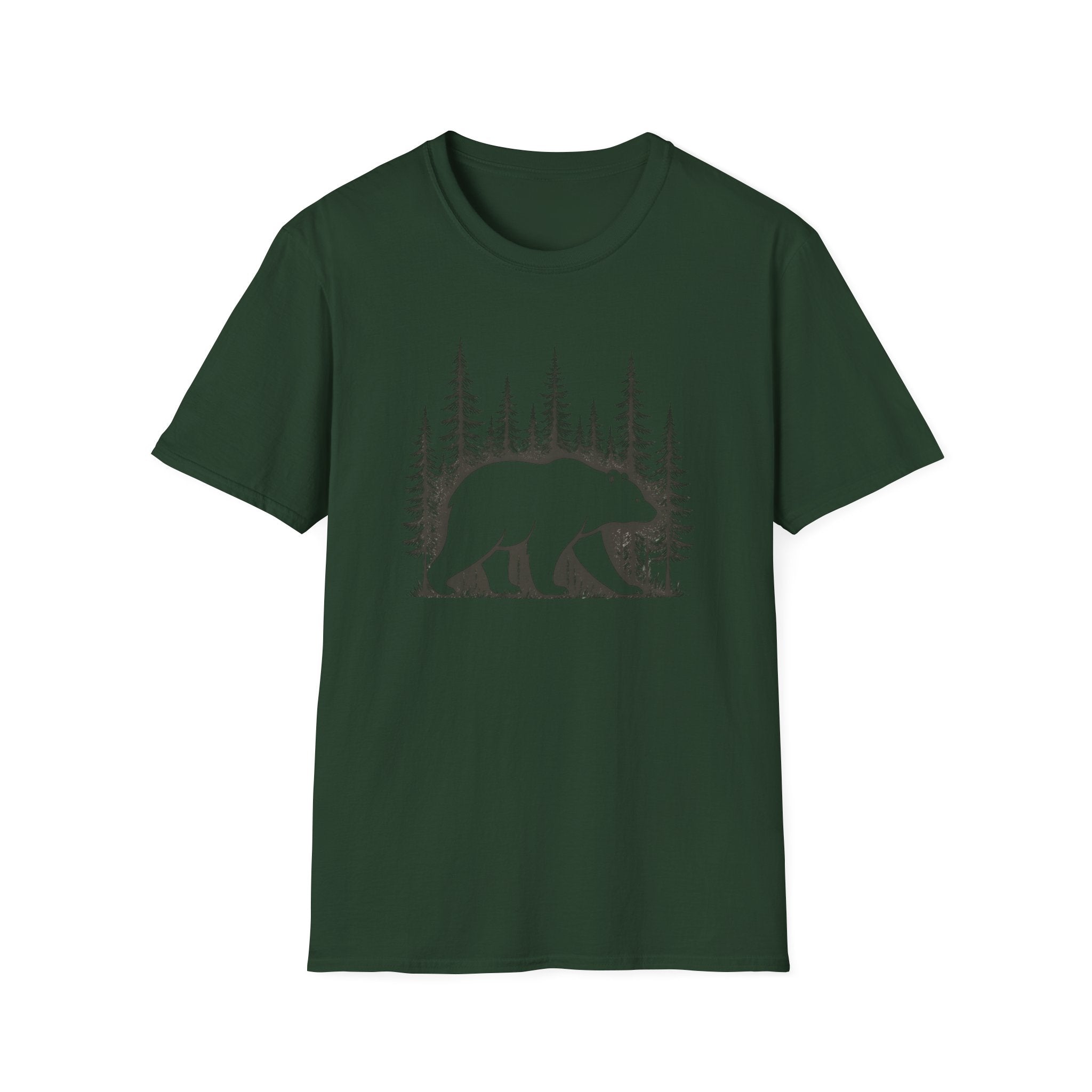 Forest Bear Silhouette T-Shirt