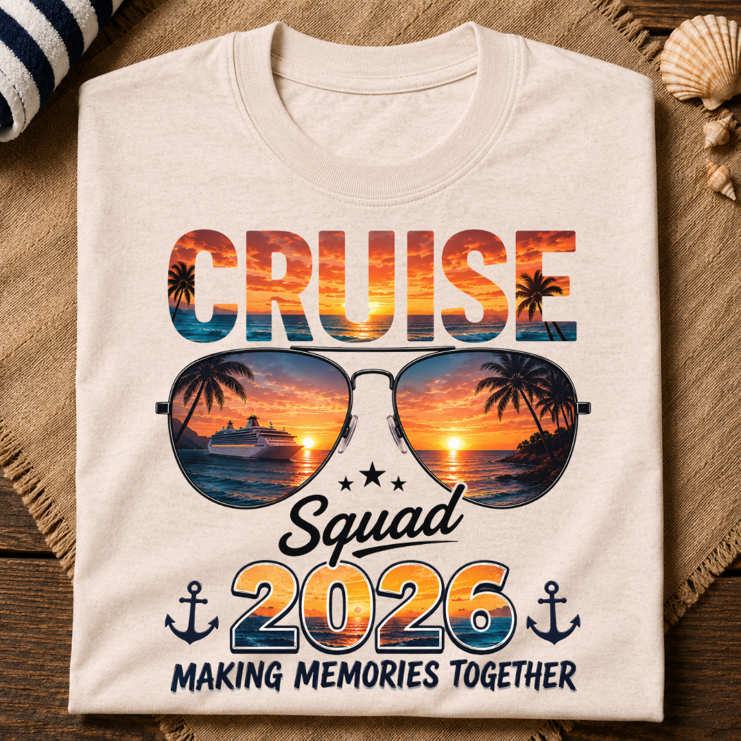 Cruise Squad 2026 T-Shirt