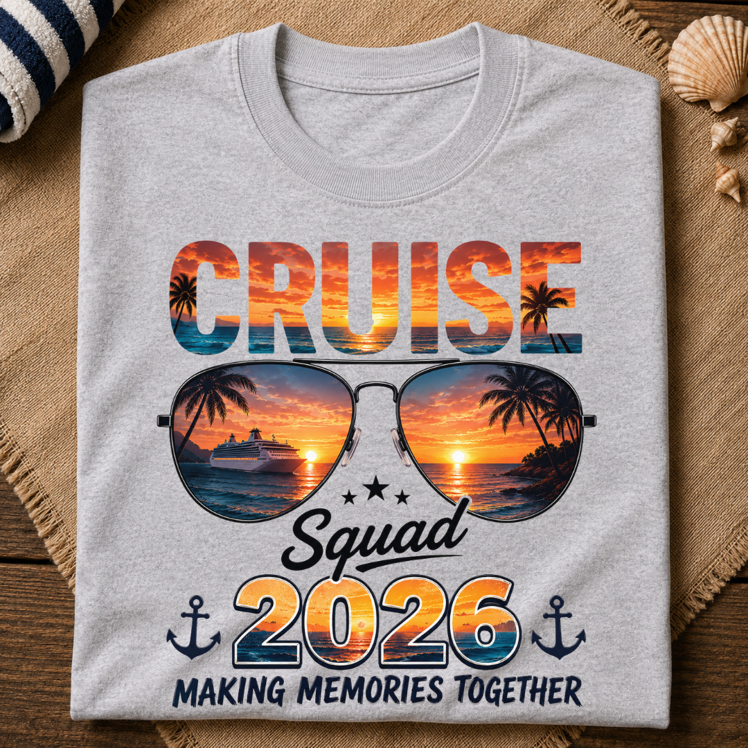 Cruise Squad 2026 T-Shirt