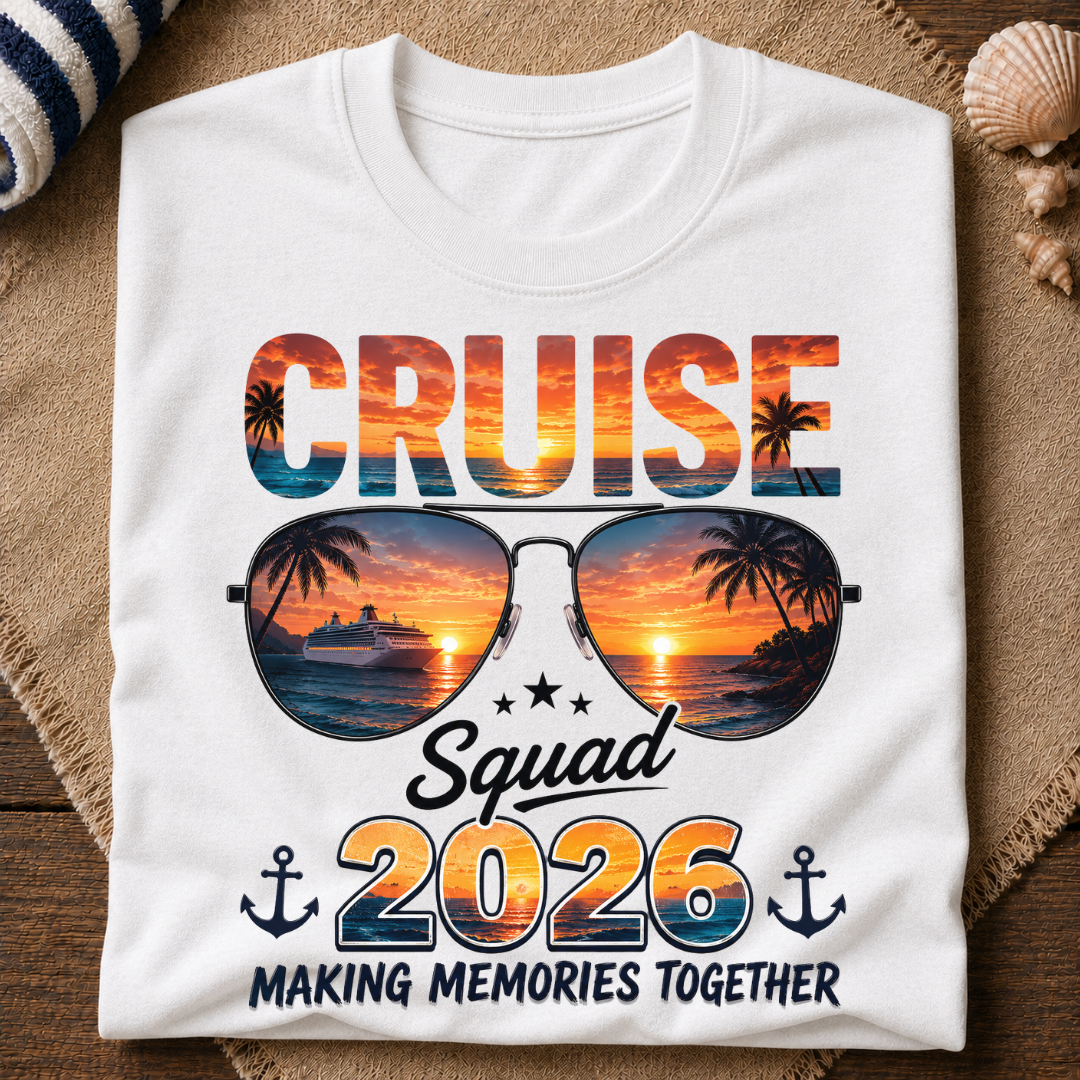 Cruise Squad 2026 T-Shirt
