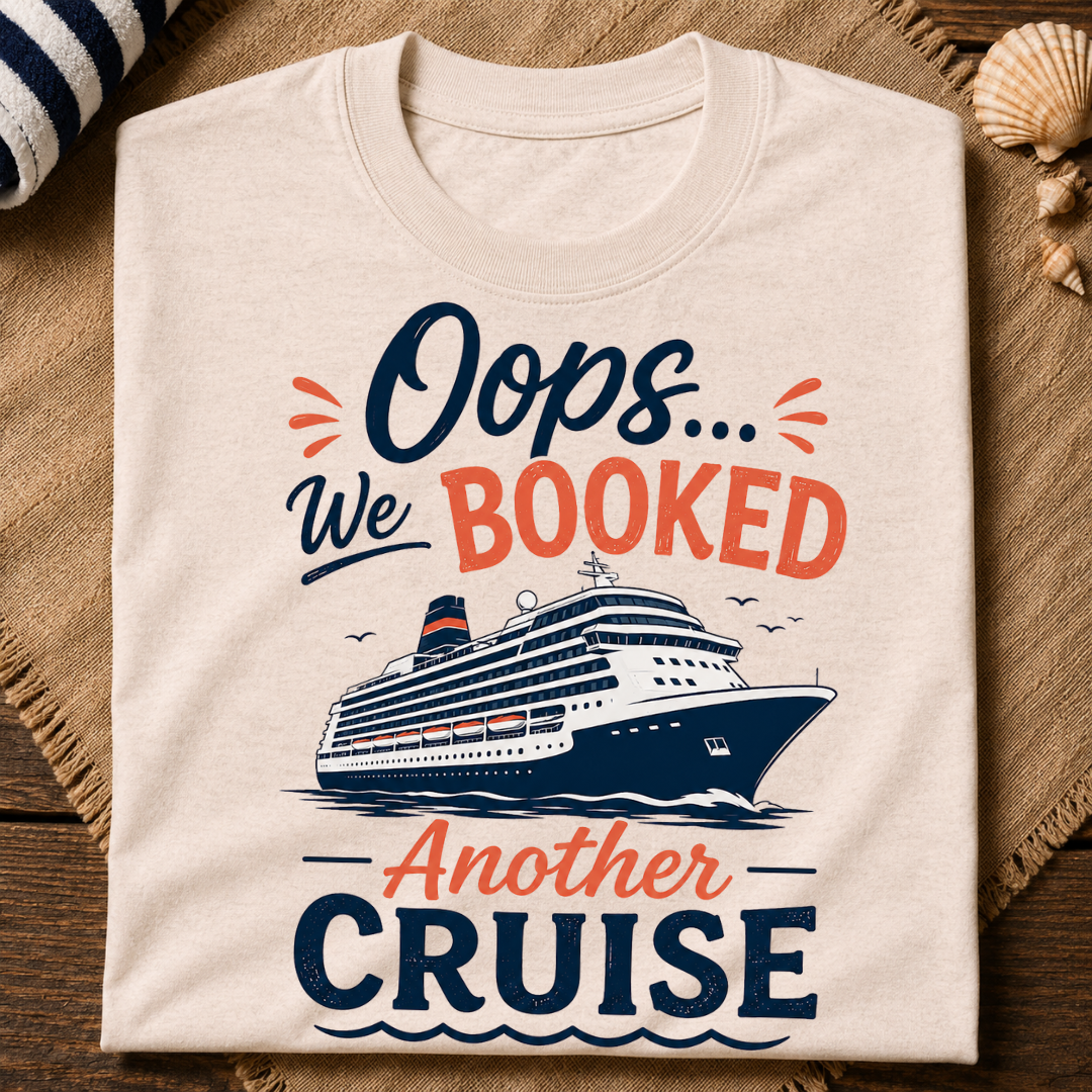 Oops Booked Another Cruise T-Shirt