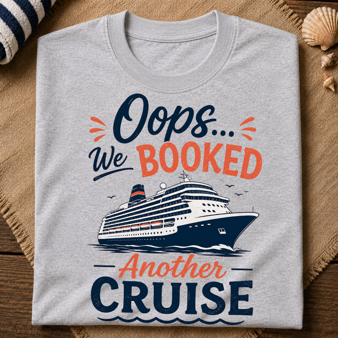 Oops Booked Another Cruise T-Shirt