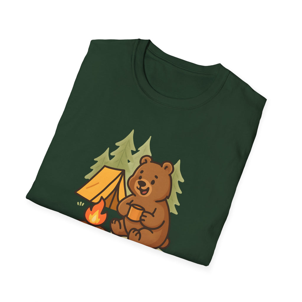 Bear at Campfire T-Shirt