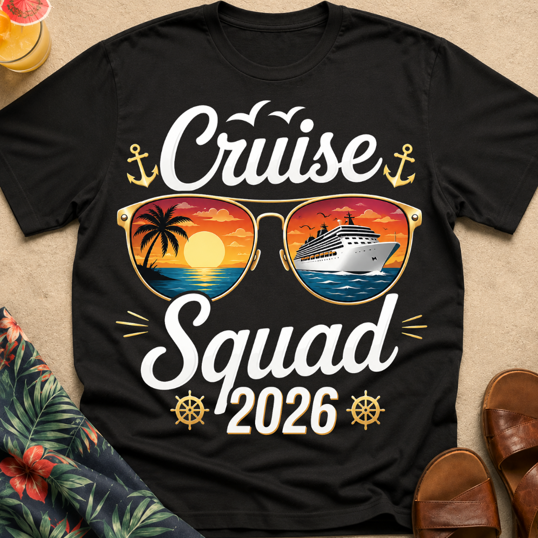 Cruise Squad 2026 T-Shirt