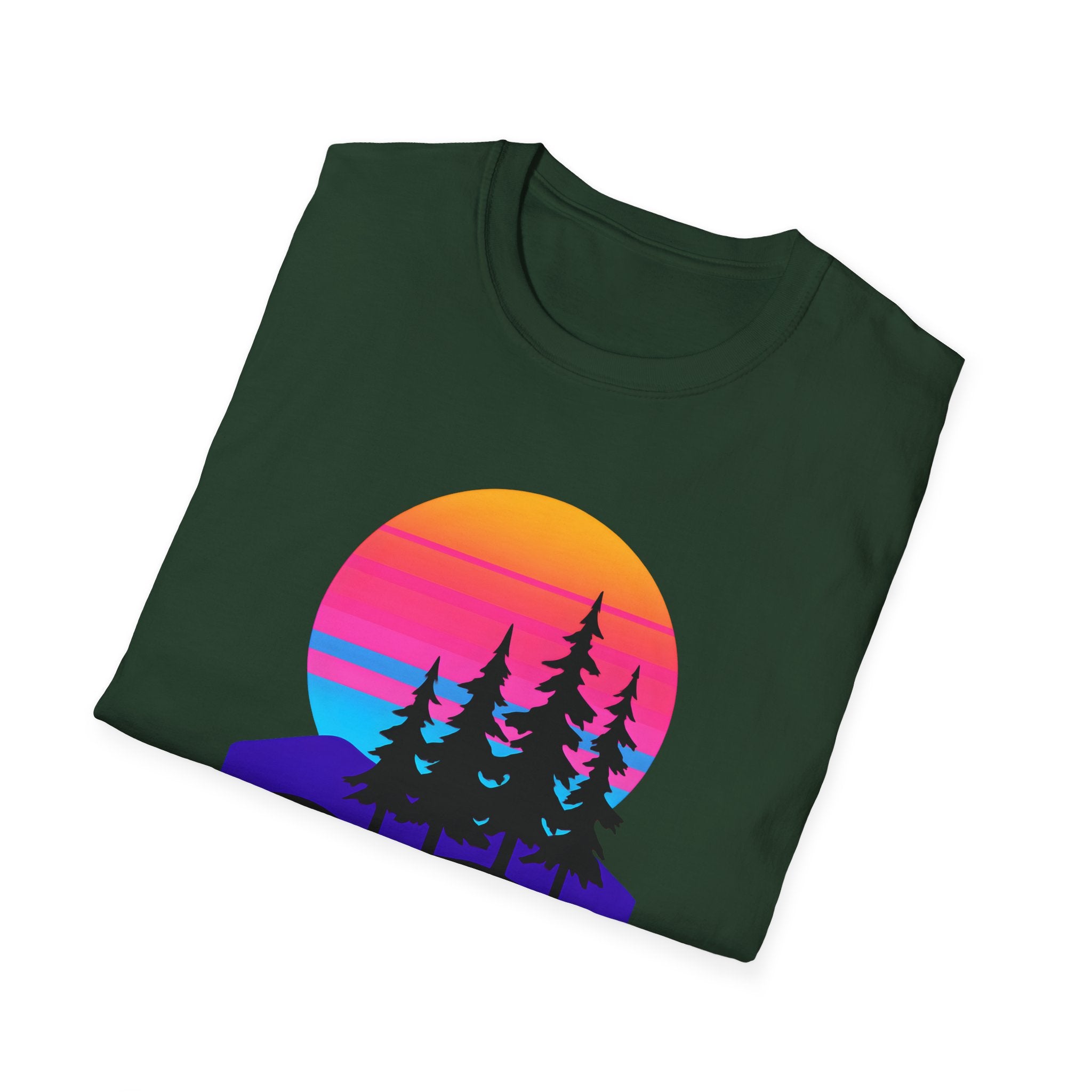 Sunset Pine Silhouettes T-Shirt