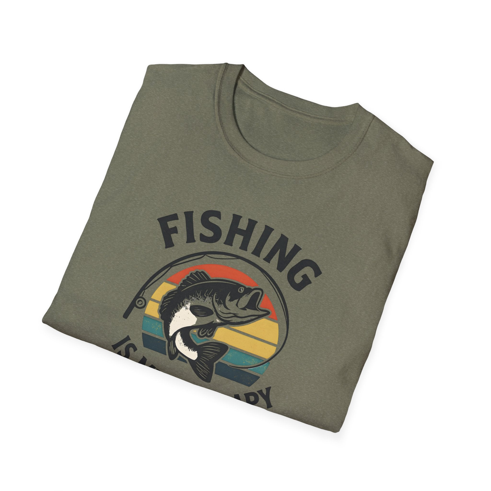 Fishing is my therapy T-Shirt