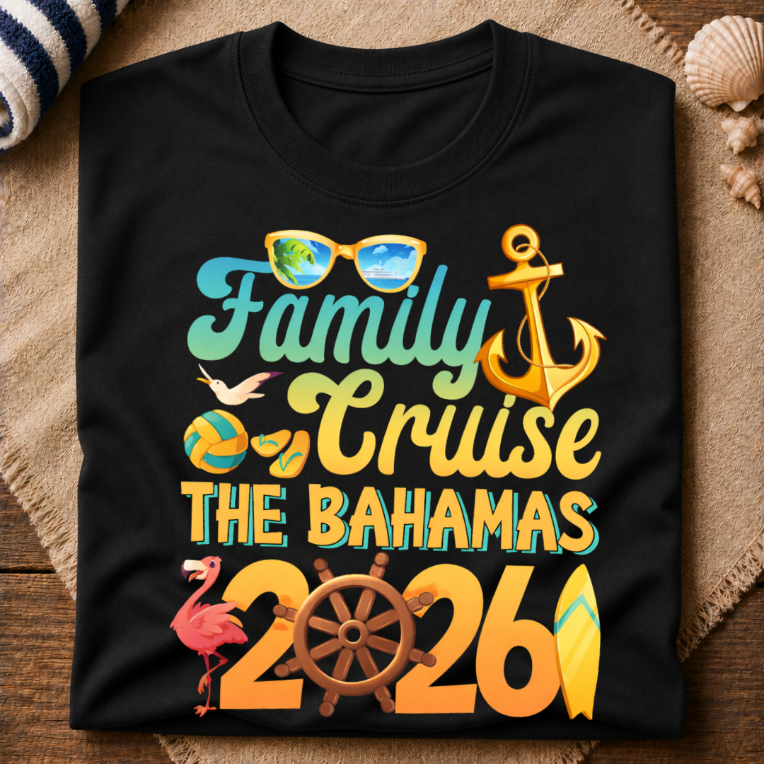 Bahamas Family Cruise T-Shirt