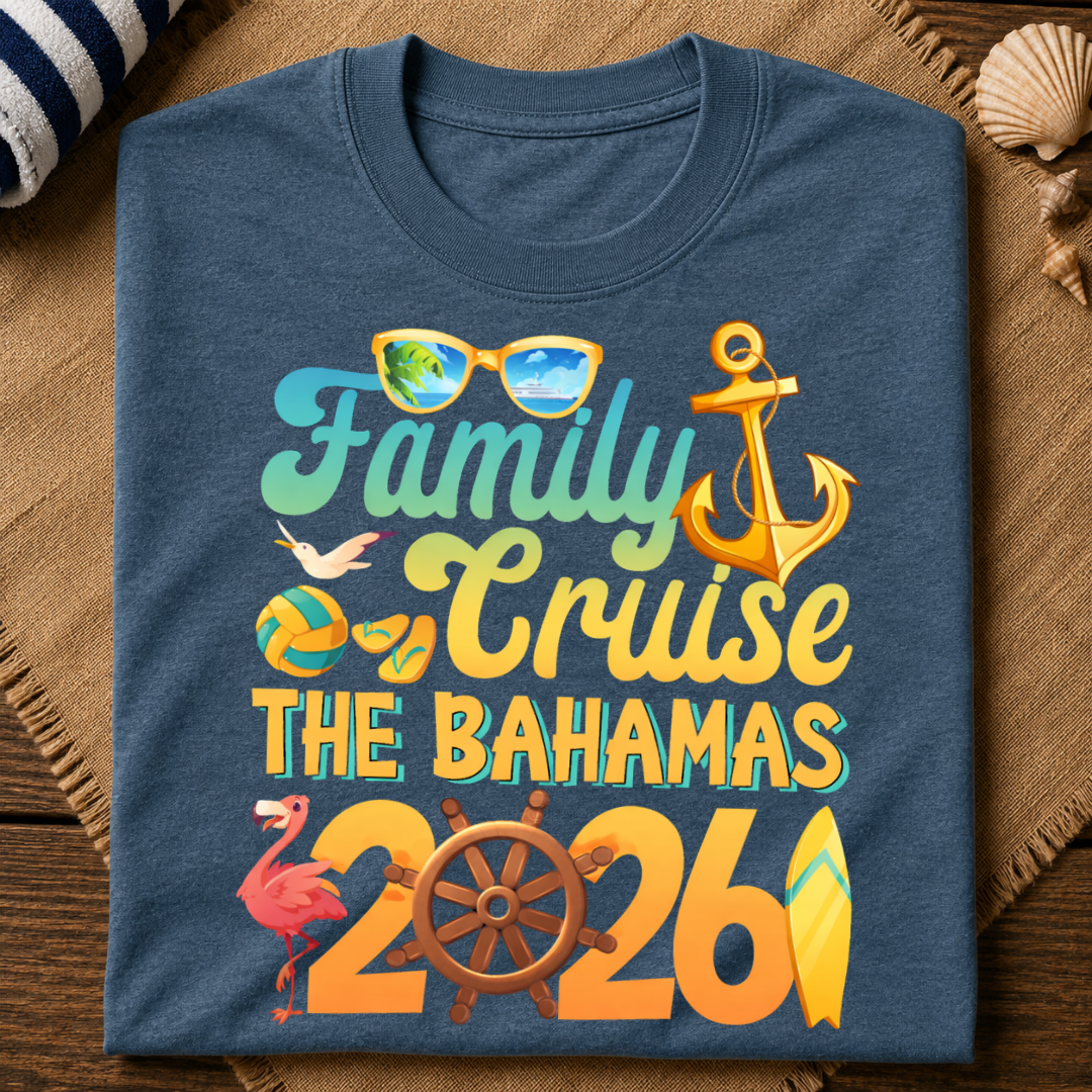 Bahamas Family Cruise T-Shirt