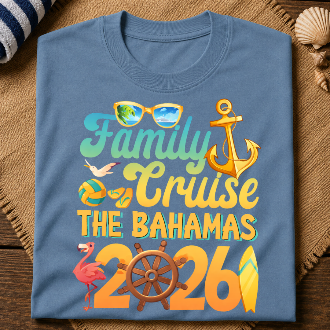 Bahamas Family Cruise T-Shirt