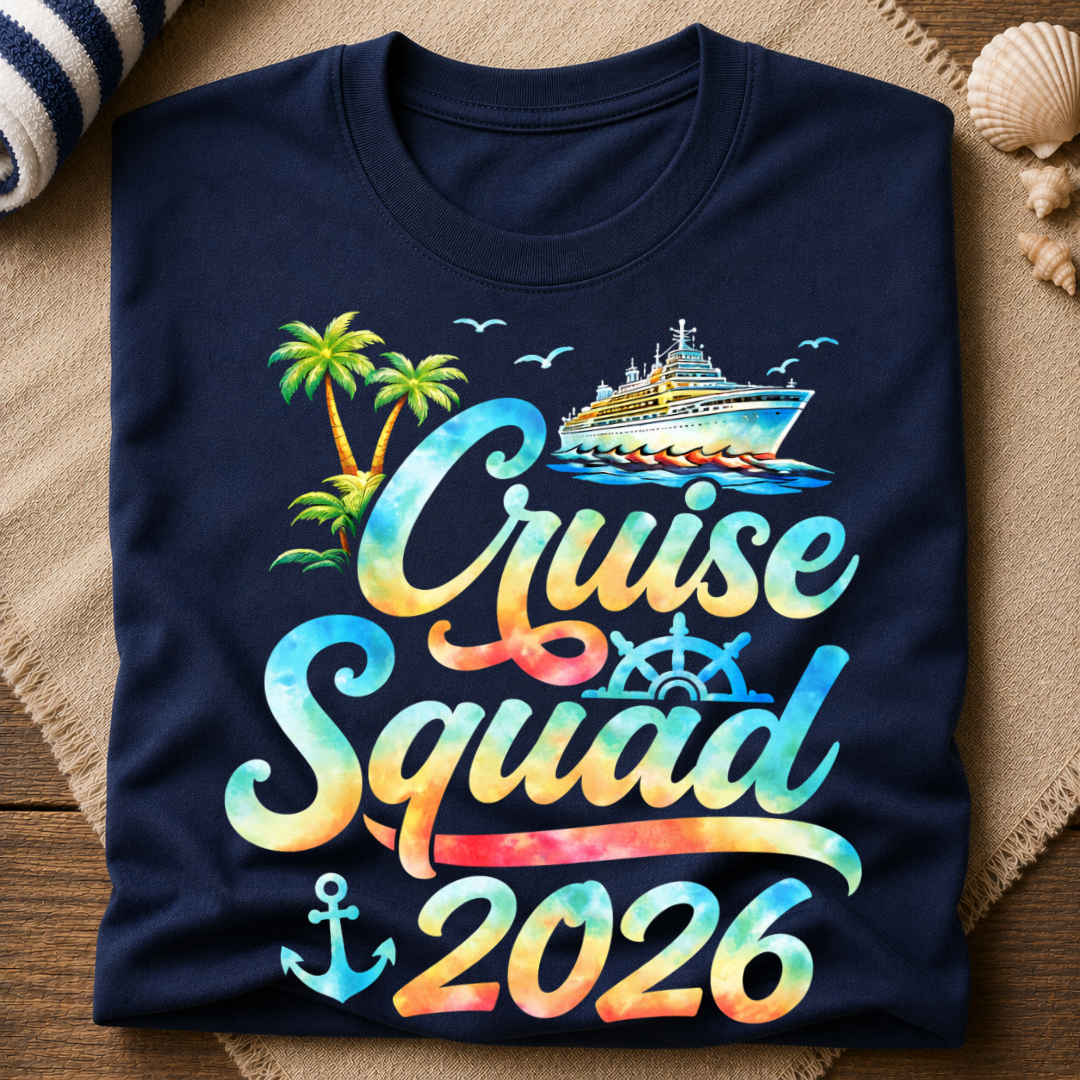 Cruise Squad 2026 T-Shirt