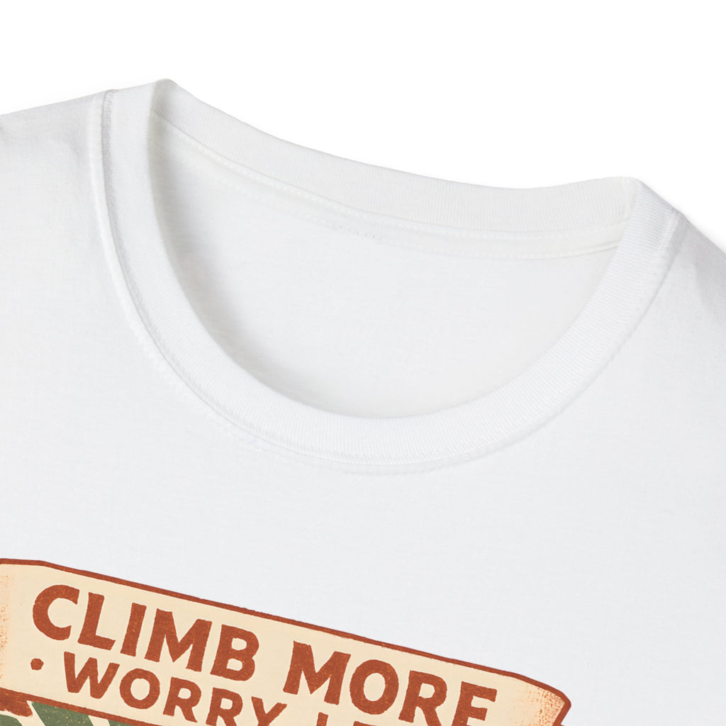 Climb More Worry Less T-Shirt