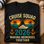 Cruise Squad 2026 T-Shirt