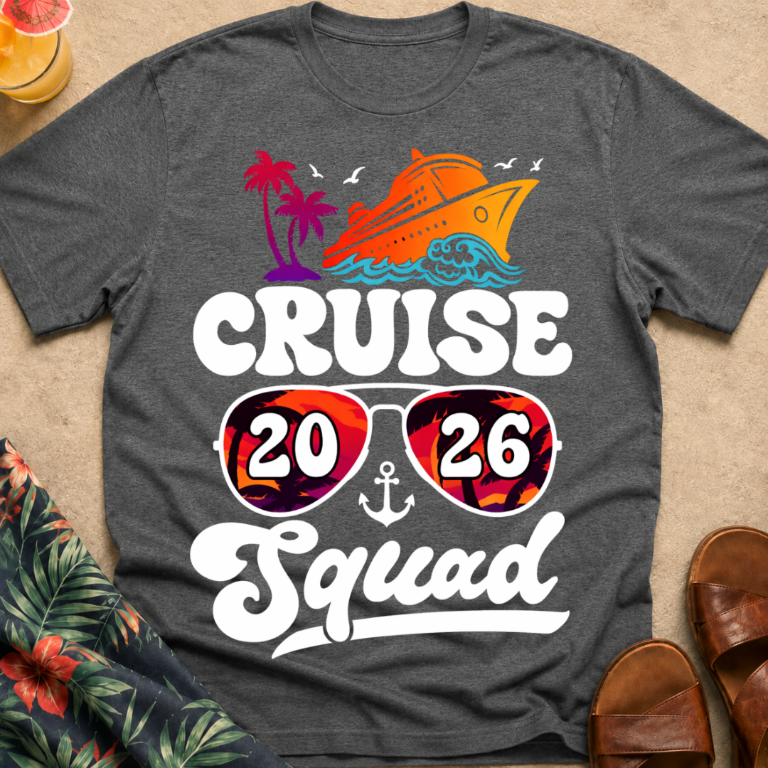 Cruise Squad 2026 T-Shirt