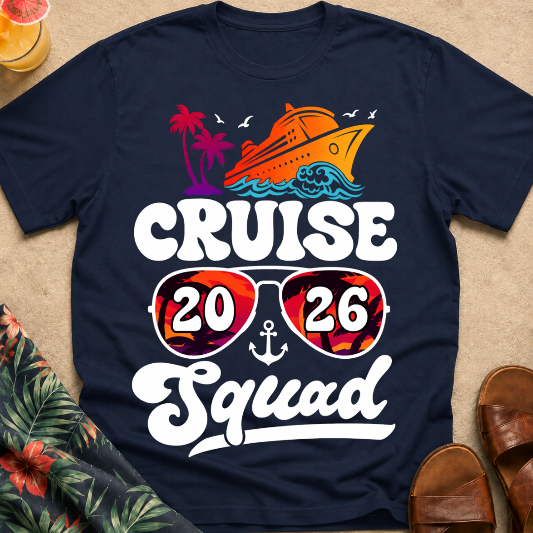 Cruise Squad 2026 T-Shirt
