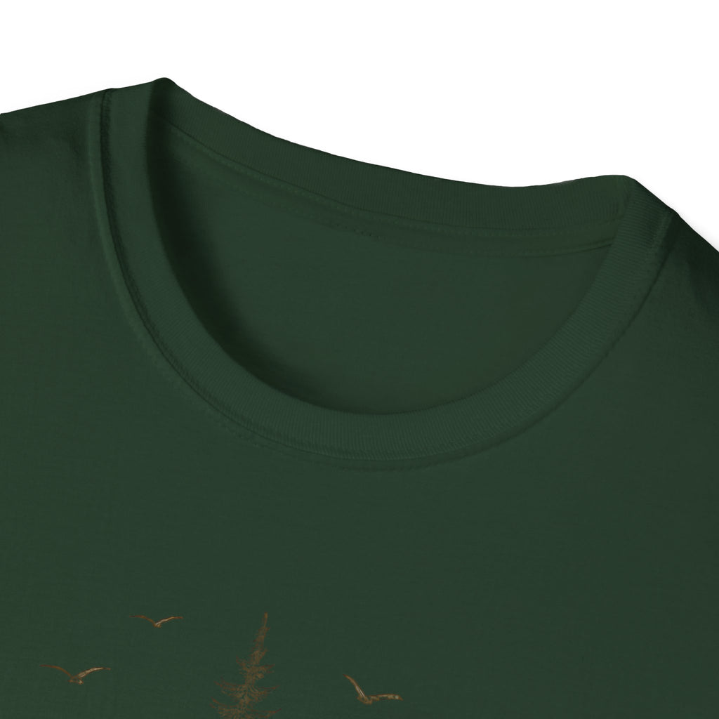 Hilltop tree silhouette T-Shirt