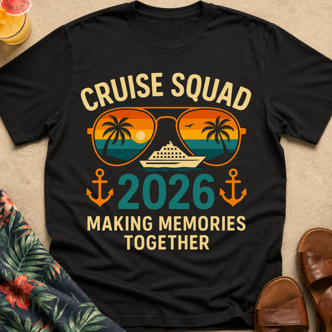 Cruise Squad 2026 T-Shirt