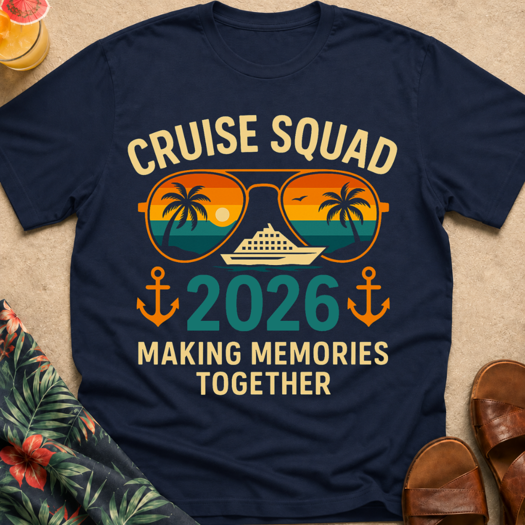 Cruise Squad 2026 T-Shirt