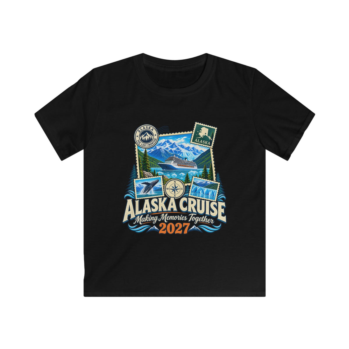 Youth Alaska Cruise 2027 T-Shirt