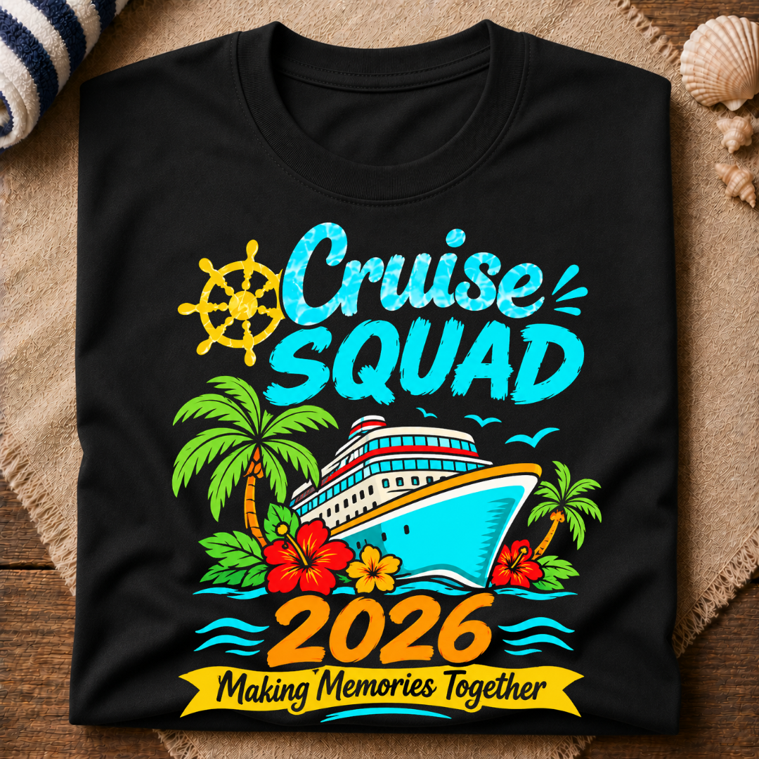 Cruise Squad 2026 Memories T-Shirt