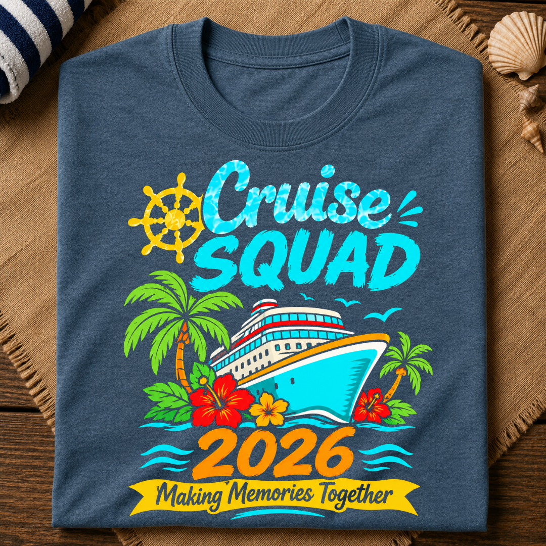 Cruise Squad 2026 Memories T-Shirt