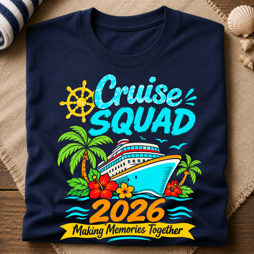 Cruise Squad 2026 Memories T-Shirt