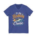 It's My Birthday Cruise V-Neck Tee