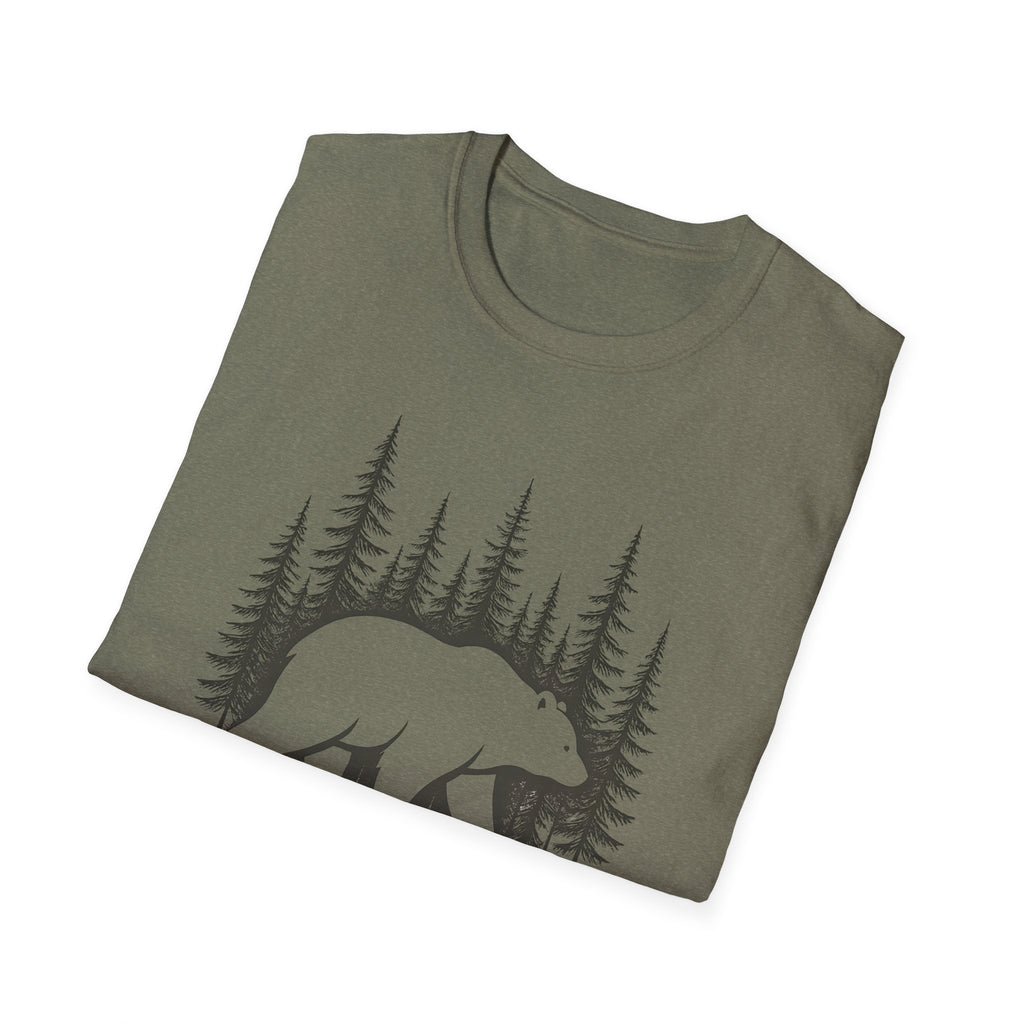Forest Bear Silhouette T-Shirt