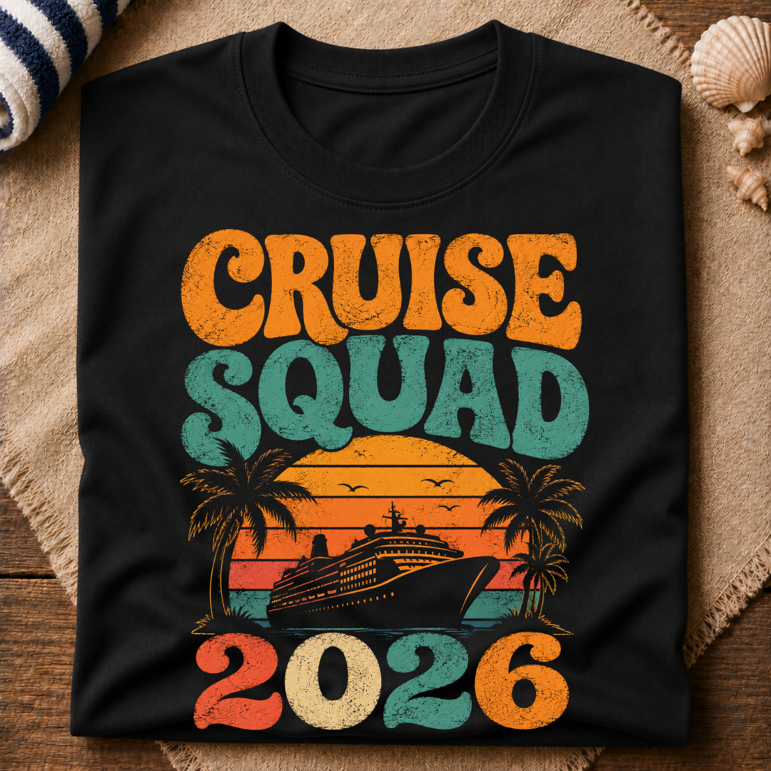 Cruise Squad 2026 T-Shirt