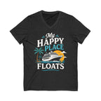 Happy Place Floats V-Neck Tee