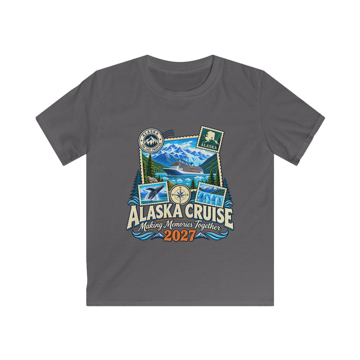Youth Alaska Cruise 2027 T-Shirt