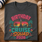 Birthday Cruise Squad T-Shirt