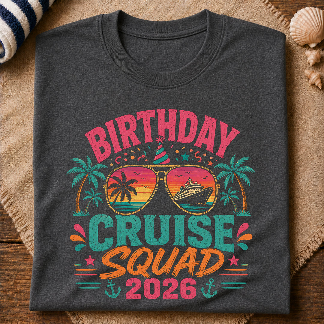 Birthday Cruise Squad T-Shirt