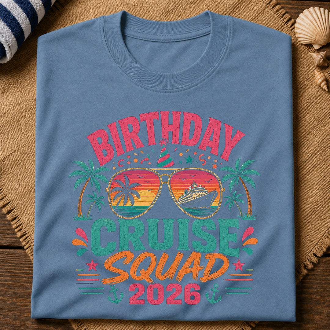 Birthday Cruise Squad T-Shirt