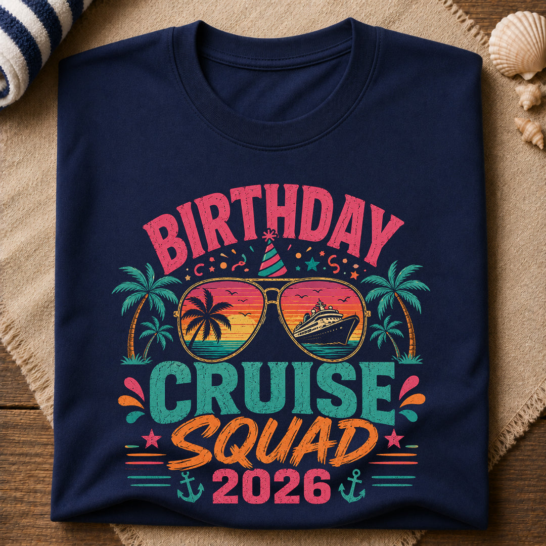 Birthday Cruise Squad T-Shirt