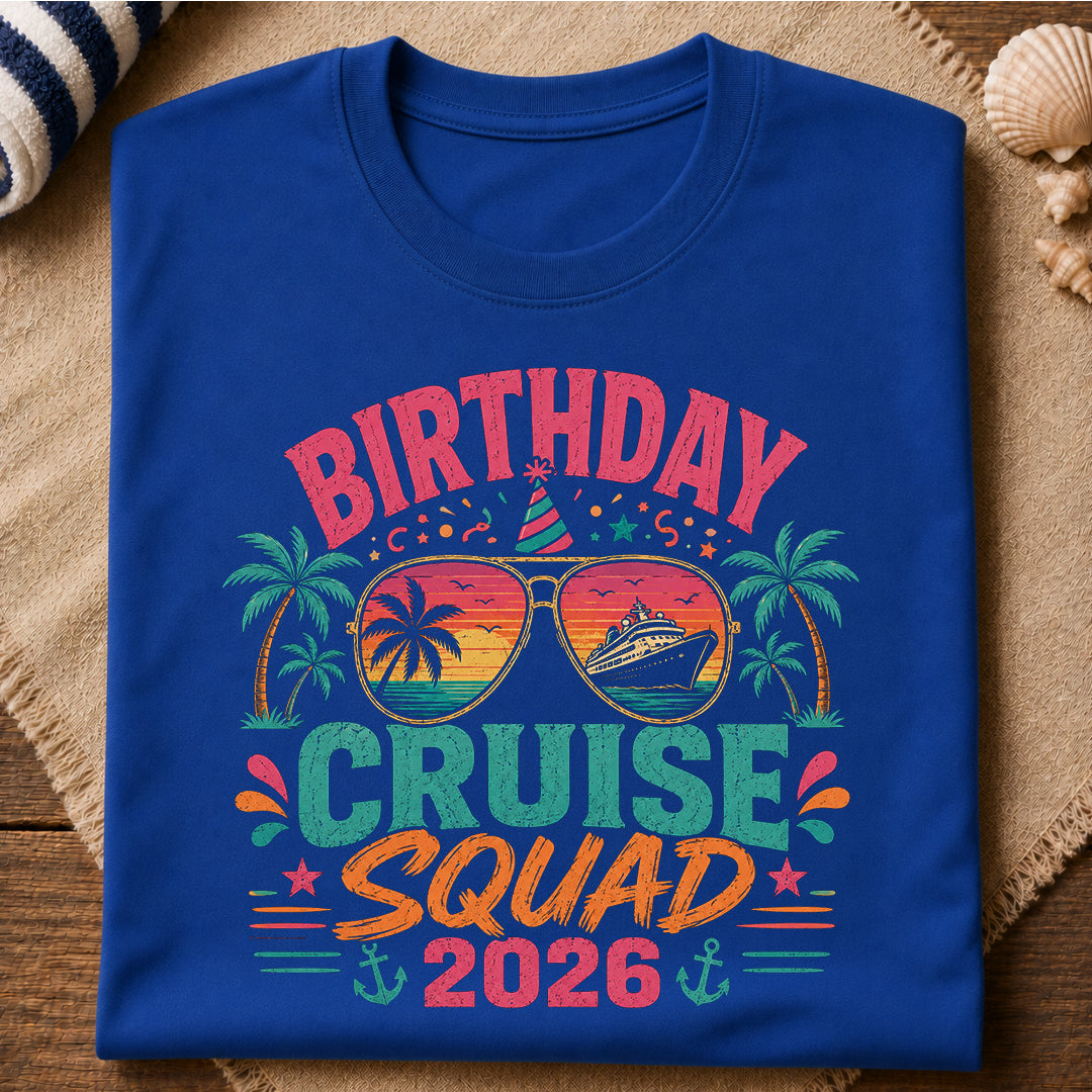 Birthday Cruise Squad T-Shirt