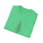 Hilltop tree silhouette T-Shirt