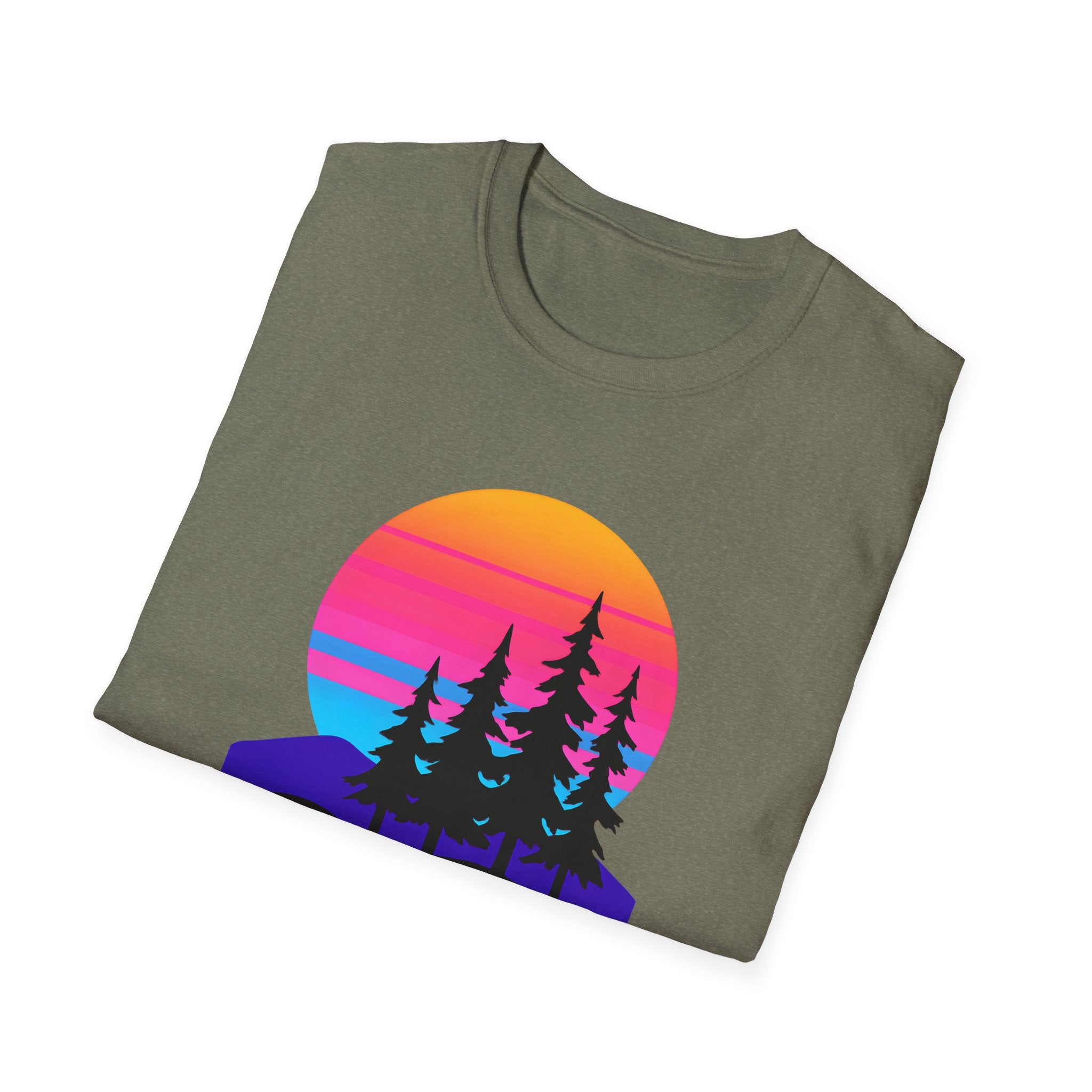Sunset Pine Silhouettes T-Shirt