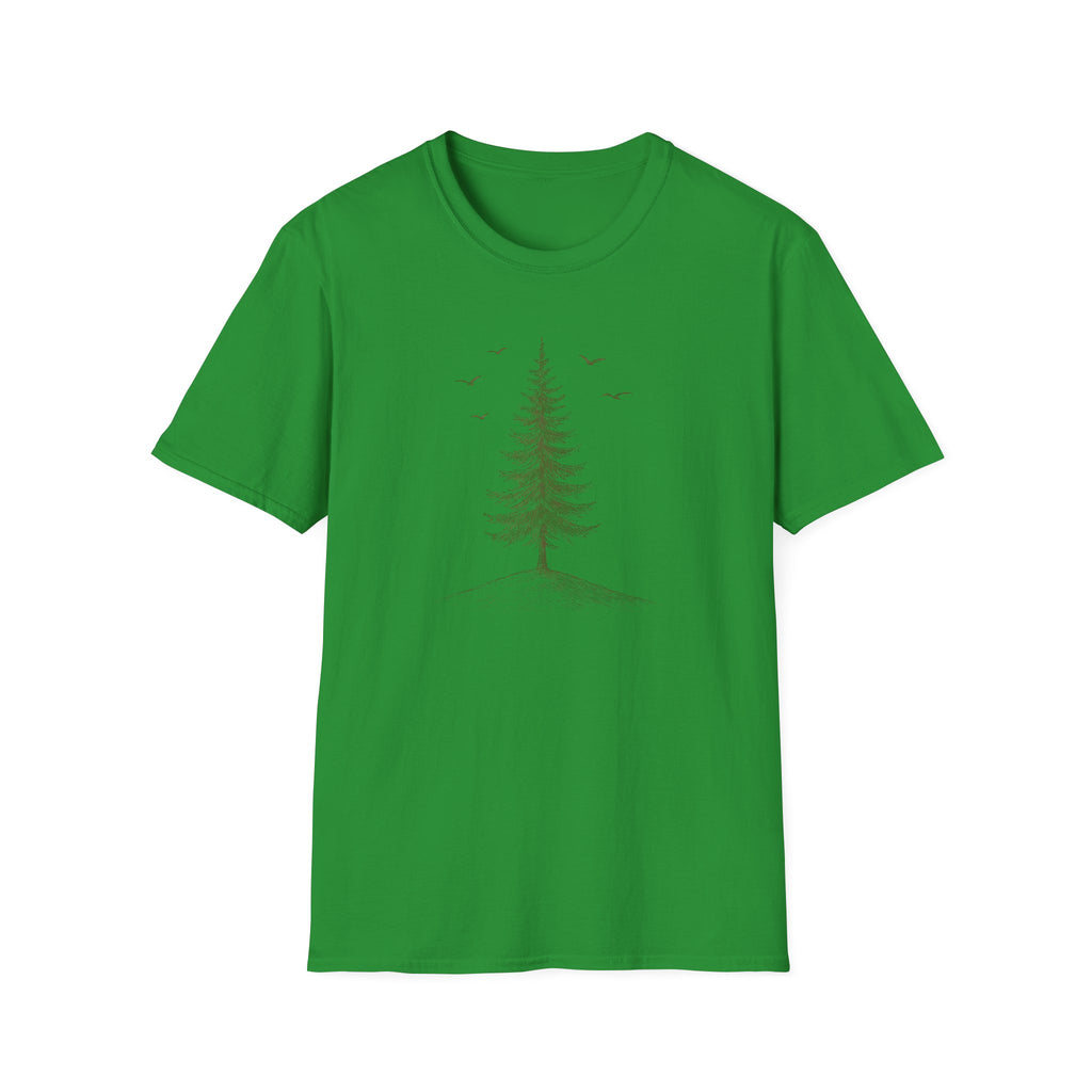 Hilltop tree silhouette T-Shirt