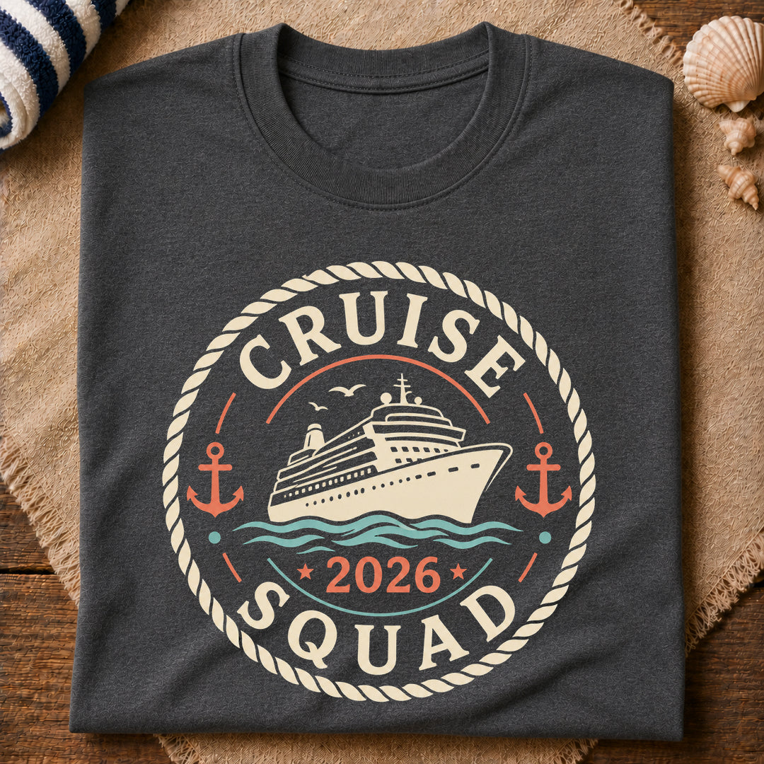 Cruise Squad 2026 T-Shirt