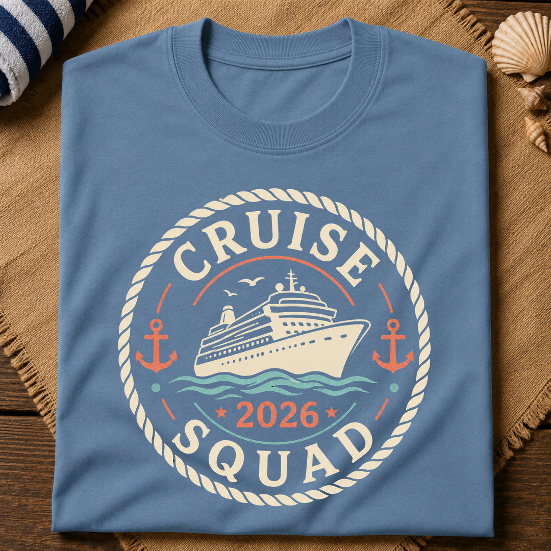 Cruise Squad 2026 T-Shirt
