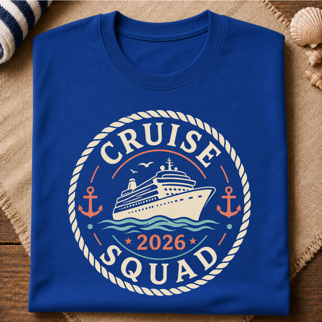 Cruise Squad 2026 T-Shirt